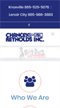 Mobile Screenshot of chanceyreynolds.com
