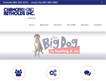 Tablet Screenshot of chanceyreynolds.com